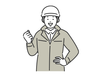 職人による施工